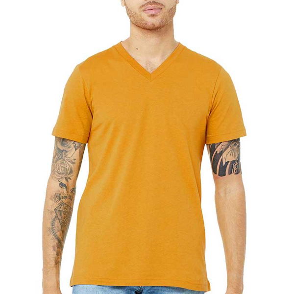 Custom Bella+Canvas V-Neck T-shirt