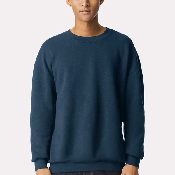 Custom American Apparel ReFlex Fleece Crewneck Sweatshirt