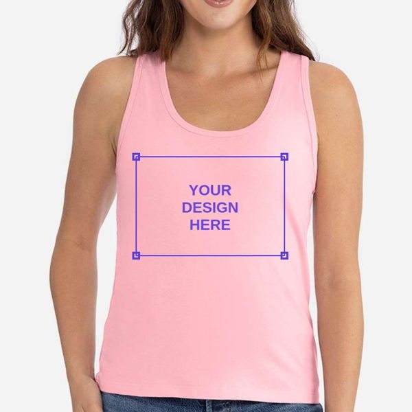 Custom Next Level Women's Cotton Tank Top