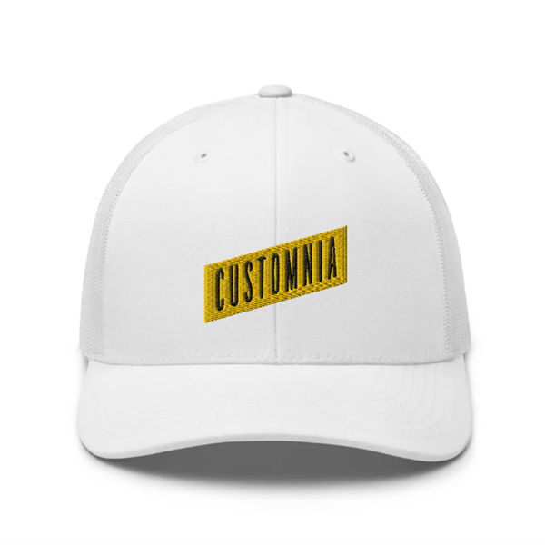 Custom Trucker Hat Embroidery