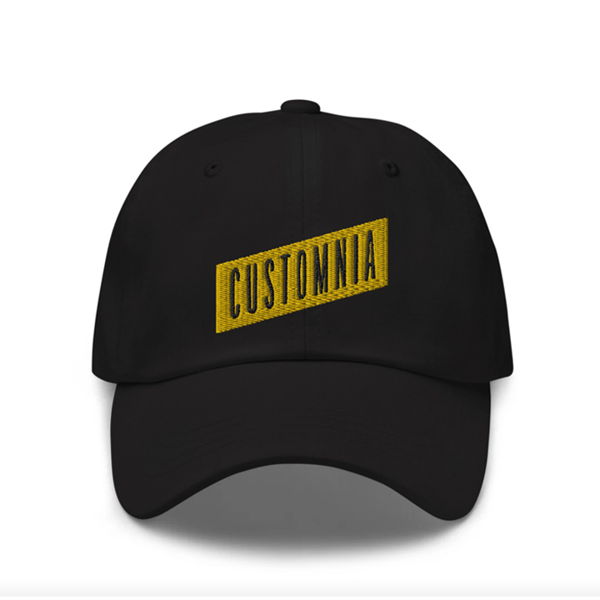 Custom Classic Cap Embroidery