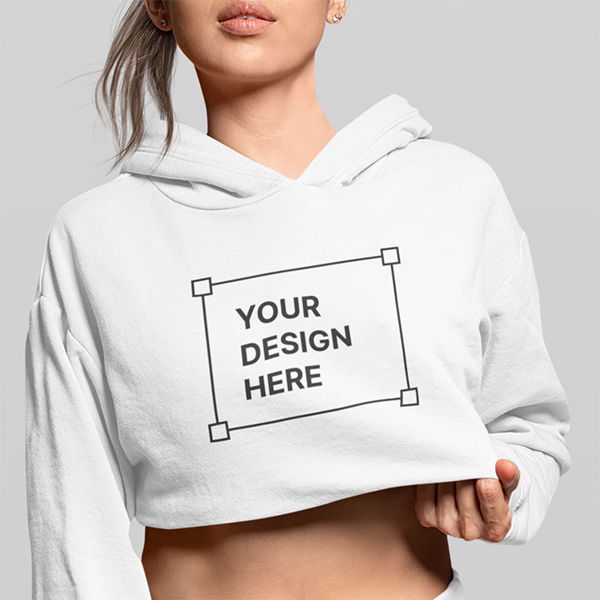 Custom Cropped Hoodie
